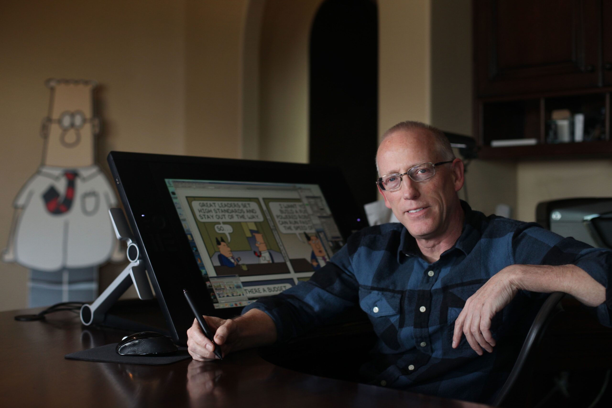 Scott Adams, cartoonist and author and creator of