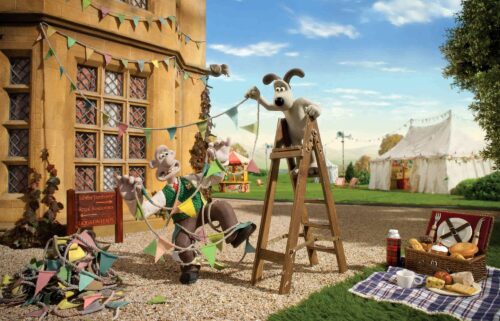 Screenshot from the mini-animation 'A Jubilee Bunt-a-thon' May 2012