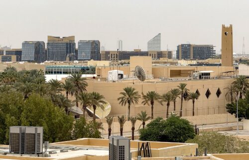 The US embassy headquarters in Riyadh